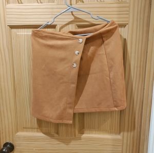 Brown Mini skirt